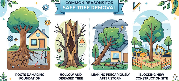 Tree Removal in Trinity: Keep Your Property Safe