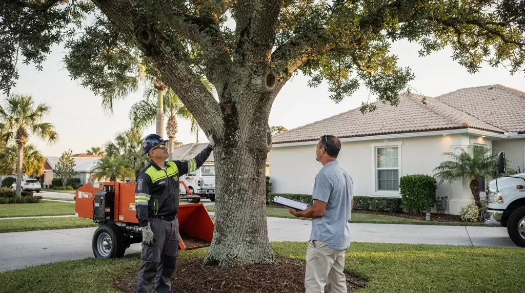What drives tree removal cost Trinity FL in Trinity, Florida